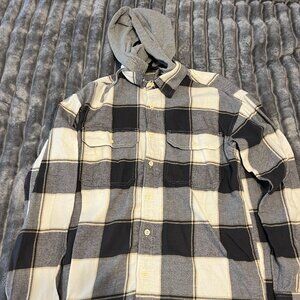 American Eagle Hooded shirt (S)